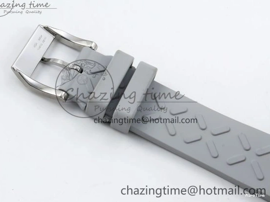 MIROTIME 0502 Portuguese Chrono IW3716 Z+F 1:1 Best Edition White Dial on Gray Rubber Strap A WrinkleFree 7014